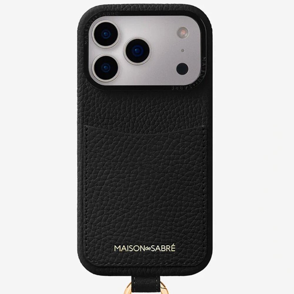 Maison de Sabre The Sling Phone Case iphone 17 Pro (Black)